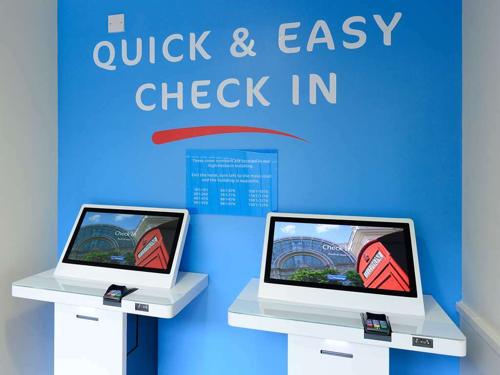 Travelodge London Covent Garden Interieur foto